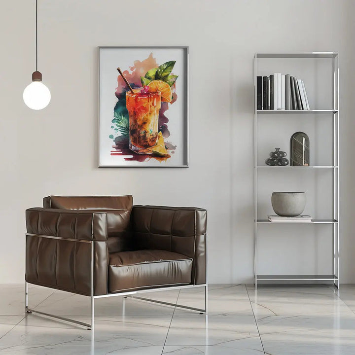 Drinks cocktail - Stretched Canvas, Poster or Fine Art Print I Heart Wall Art