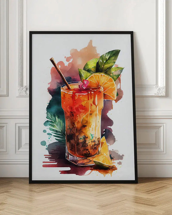 Drinks cocktail - Stretched Canvas, Poster or Fine Art Print I Heart Wall Art