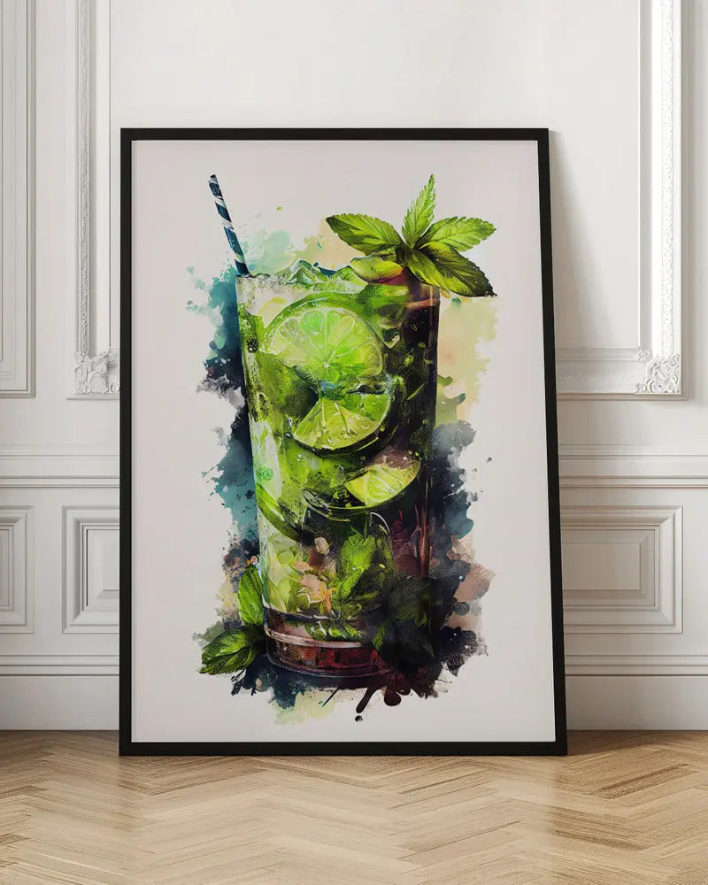 Drinks cocktail - Stretched Canvas, Poster or Fine Art Print I Heart Wall Art