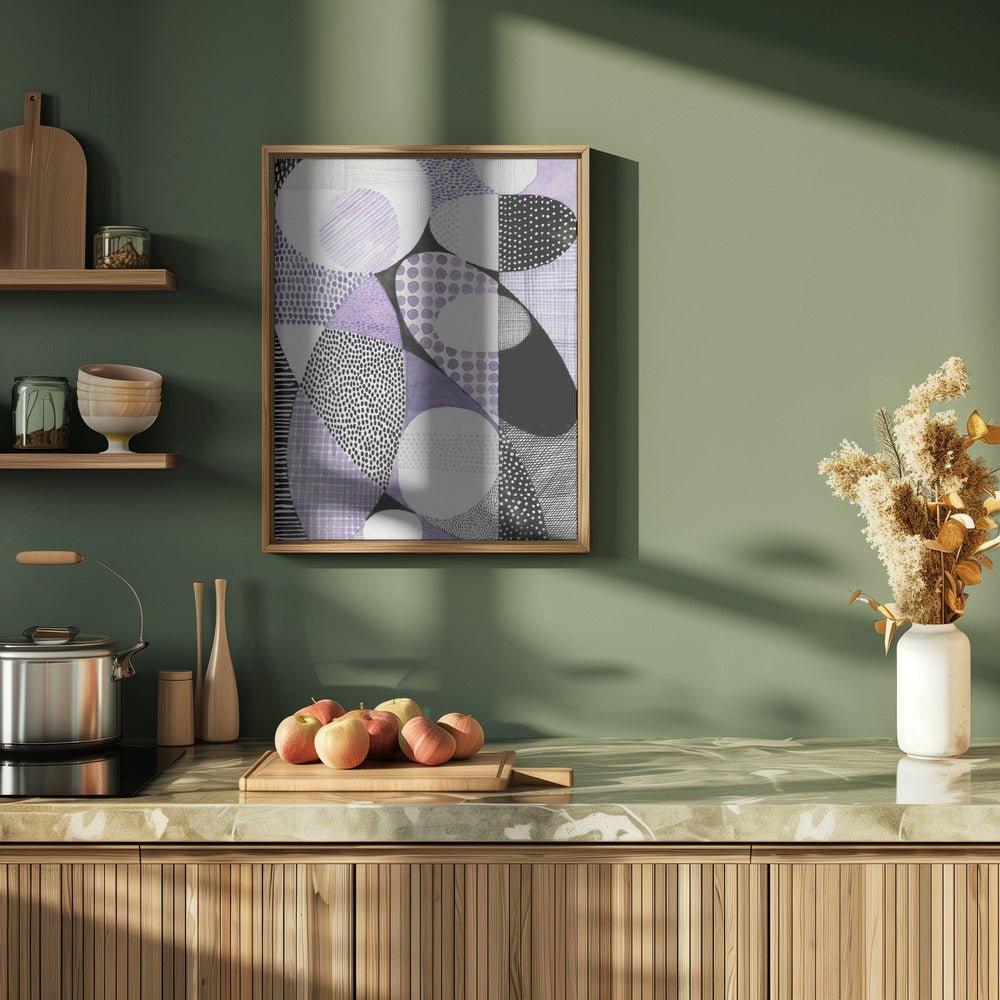 Dynamic Geometric Patterns - Stretched Canvas, Poster or Fine Art Print - I Heart Wall Art - Poster Print, Canvas Print or Framed Art Print