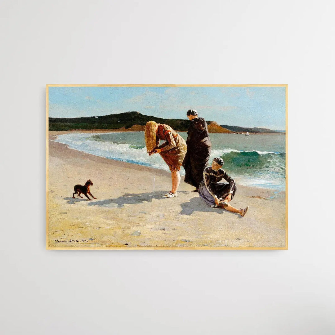 Eagle Head, Manchester, Massachusetts (High Tide) (1870) by Winslow Homer - I Heart Wall Art
