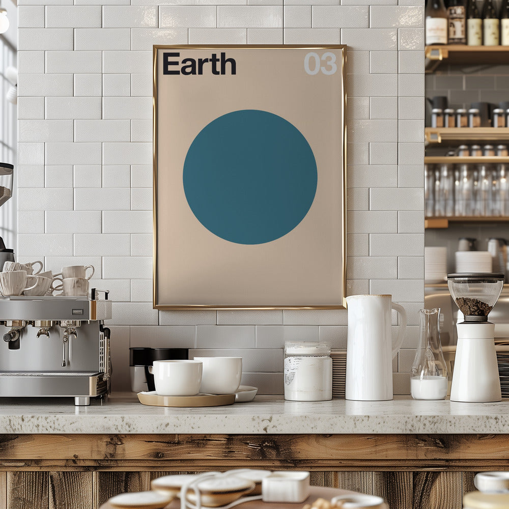 Earth - Stretched Canvas, Poster or Fine Art Print I Heart Wall Art