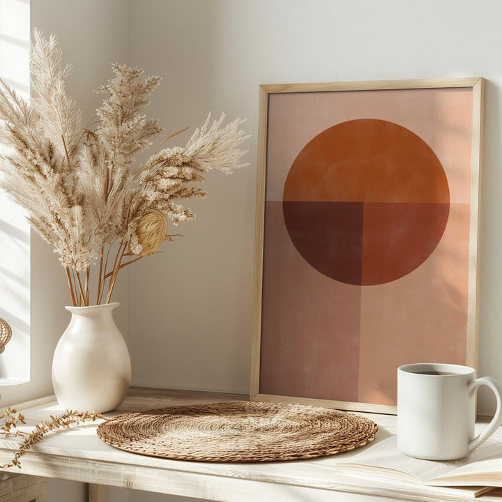Earth Tones Balance - Stretched Canvas, Poster or Fine Art Print - I Heart Wall Art - Poster Print, Canvas Print or Framed Art Print
