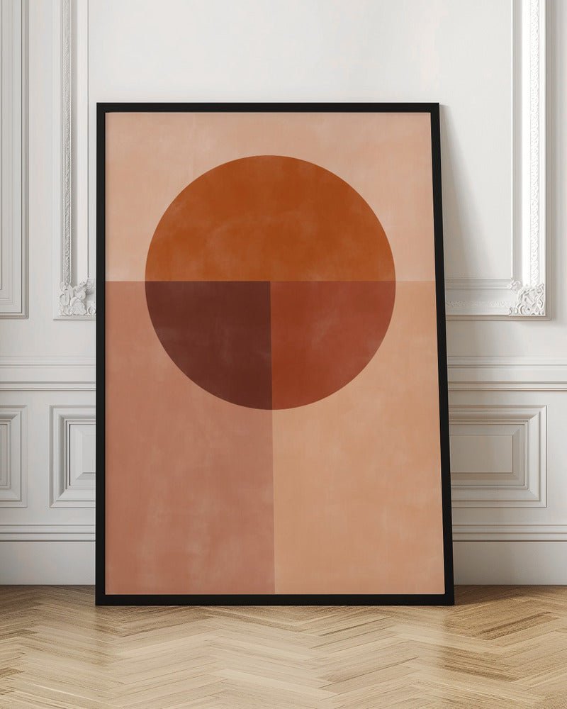 Earth Tones Balance - Stretched Canvas, Poster or Fine Art Print - I Heart Wall Art - Poster Print, Canvas Print or Framed Art Print