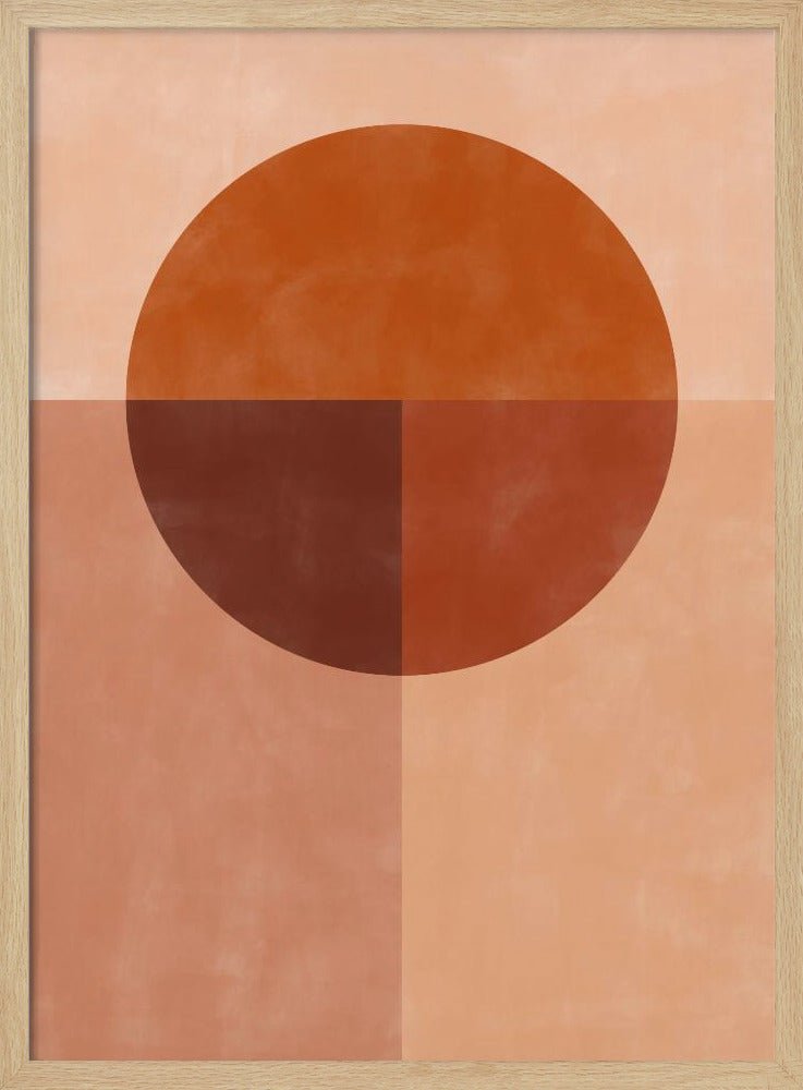 Earth Tones Balance - Stretched Canvas, Poster or Fine Art Print - I Heart Wall Art - Poster Print, Canvas Print or Framed Art Print