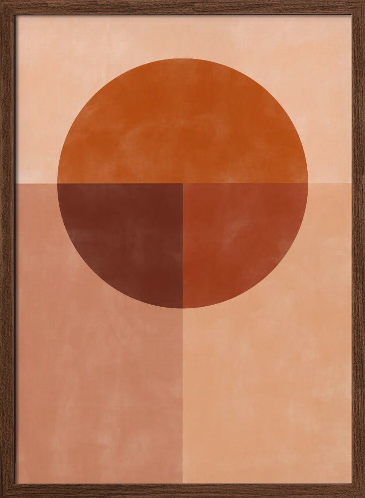 Earth Tones Balance - Stretched Canvas, Poster or Fine Art Print - I Heart Wall Art - Poster Print, Canvas Print or Framed Art Print