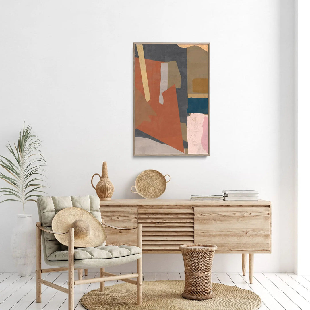 Earth Wind Fire Artwork by Paint It Black Studio - Stretched Canvas Print or Framed Fine Art Print - Artwork I Heart Wall Art Australia 