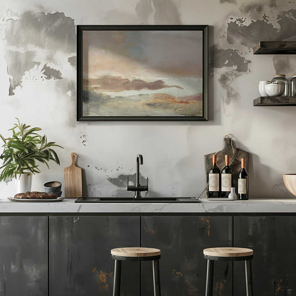 Earthtones Landscape 1 - Stretched Canvas, Poster or Fine Art Print - I Heart Wall Art - Poster Print, Canvas Print or Framed Art Print