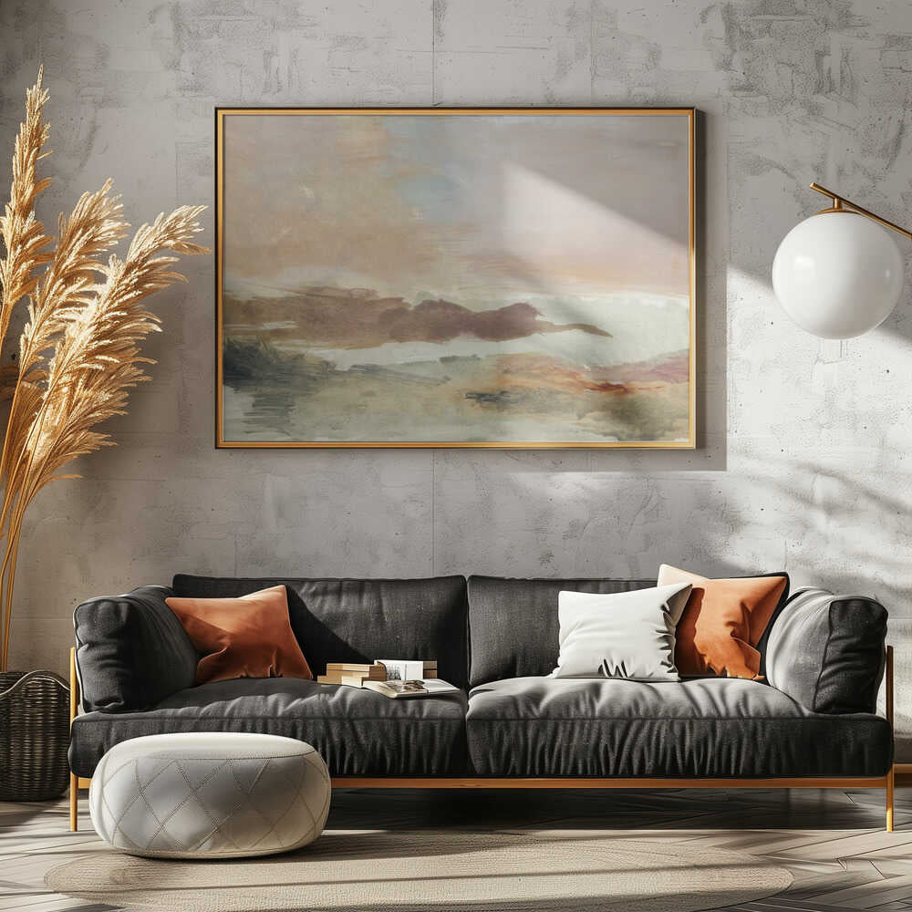 Earthtones Landscape 1 - Stretched Canvas, Poster or Fine Art Print - I Heart Wall Art - Poster Print, Canvas Print or Framed Art Print