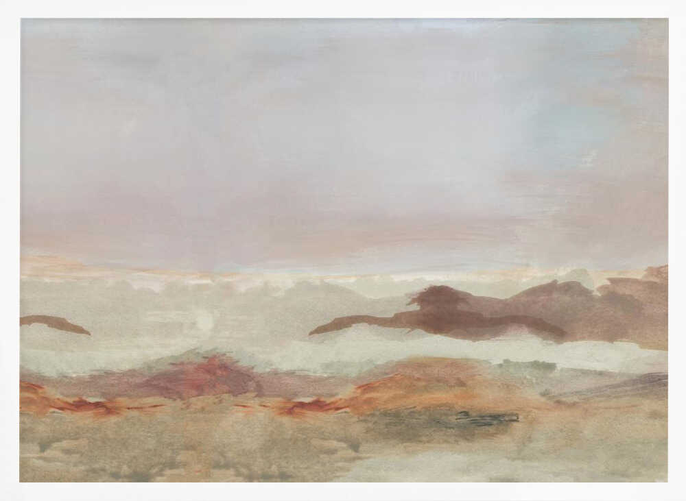 Earthtones Landscape 2 - Stretched Canvas, Poster or Fine Art Print - I Heart Wall Art - Poster Print, Canvas Print or Framed Art Print