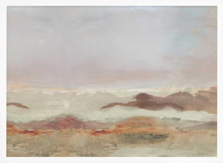 Earthtones Landscape 2 - Stretched Canvas, Poster or Fine Art Print - I Heart Wall Art - Poster Print, Canvas Print or Framed Art Print