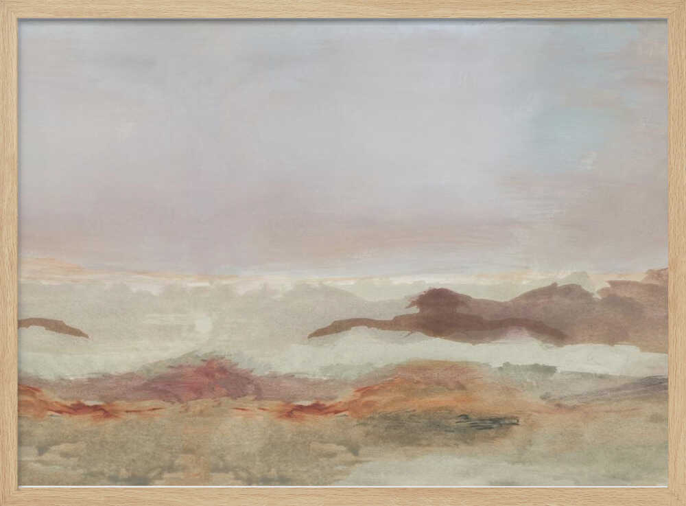 Earthtones Landscape 2 - Stretched Canvas, Poster or Fine Art Print - I Heart Wall Art - Poster Print, Canvas Print or Framed Art Print
