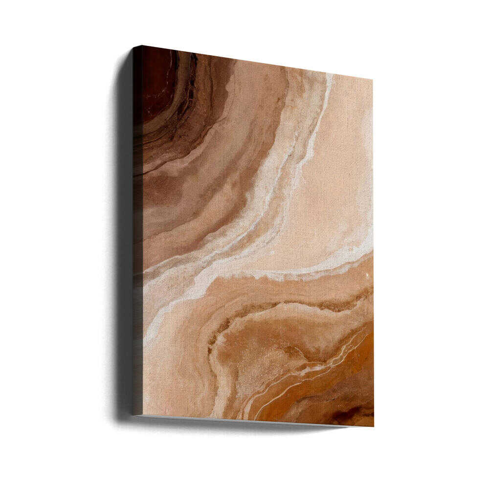 Earthy Agate Swirls - Stretched Canvas, Poster or Fine Art Print - I Heart Wall Art - Poster Print, Canvas Print or Framed Art Print