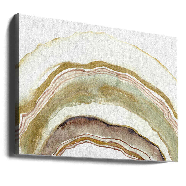 Earthy Geode Abstract - Stretched Canvas, Poster or Fine Art Print - I Heart Wall Art - Poster Print, Canvas Print or Framed Art Print