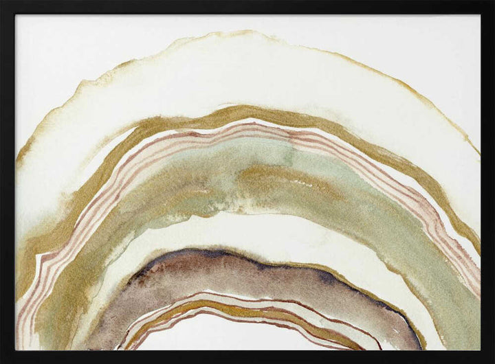 Earthy Geode Abstract - Stretched Canvas, Poster or Fine Art Print - I Heart Wall Art - Poster Print, Canvas Print or Framed Art Print