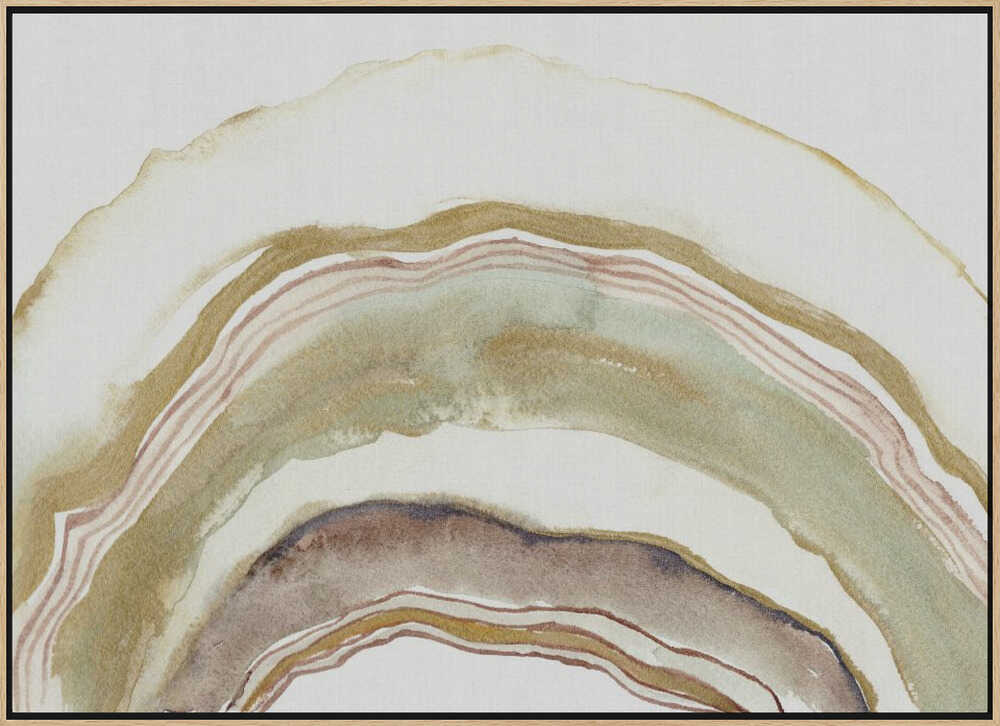 Earthy Geode Abstract - Stretched Canvas, Poster or Fine Art Print - I Heart Wall Art - Poster Print, Canvas Print or Framed Art Print