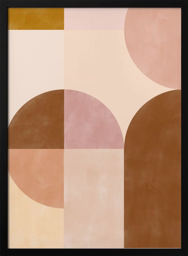 Earthy Geometrics - Stretched Canvas, Poster or Fine Art Print - I Heart Wall Art - Poster Print, Canvas Print or Framed Art Print