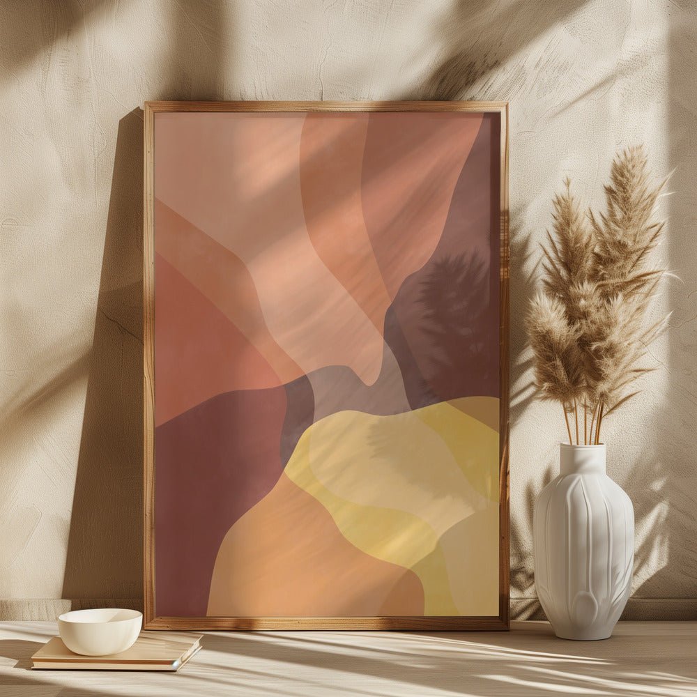 Earthy Harmony - Stretched Canvas, Poster or Fine Art Print - I Heart Wall Art - Poster Print, Canvas Print or Framed Art Print