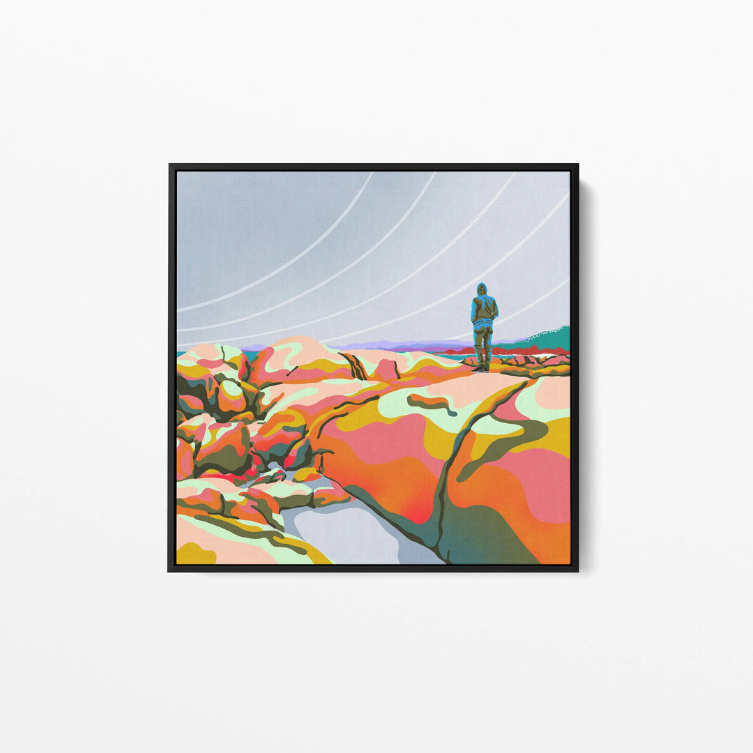 East Side By Unratio - Stretched Canvas Canvas Print or Framed Art Print I Heart Wall Art Australia 