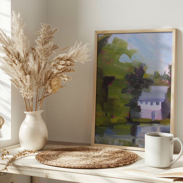 East Windsow Pond - Stretched Canvas, Poster or Fine Art Print I Heart Wall Art