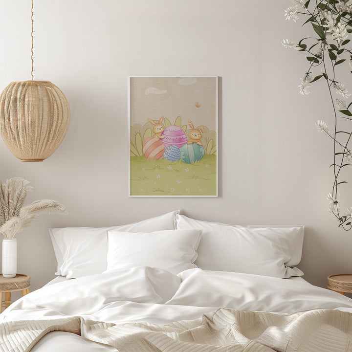 Easter - Stretched Canvas, Poster or Fine Art Print I Heart Wall Art