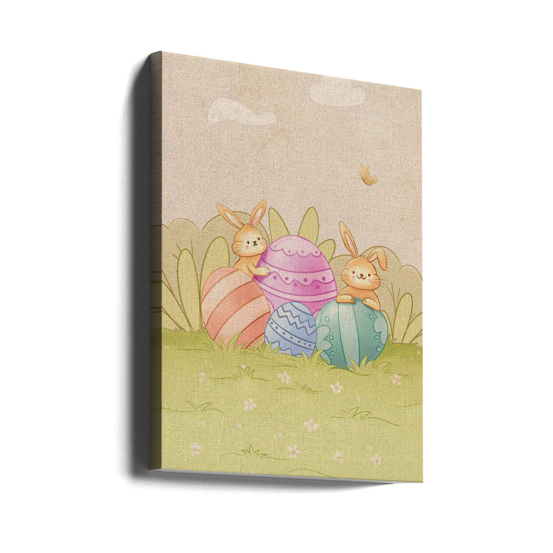 Easter - Stretched Canvas, Poster or Fine Art Print I Heart Wall Art
