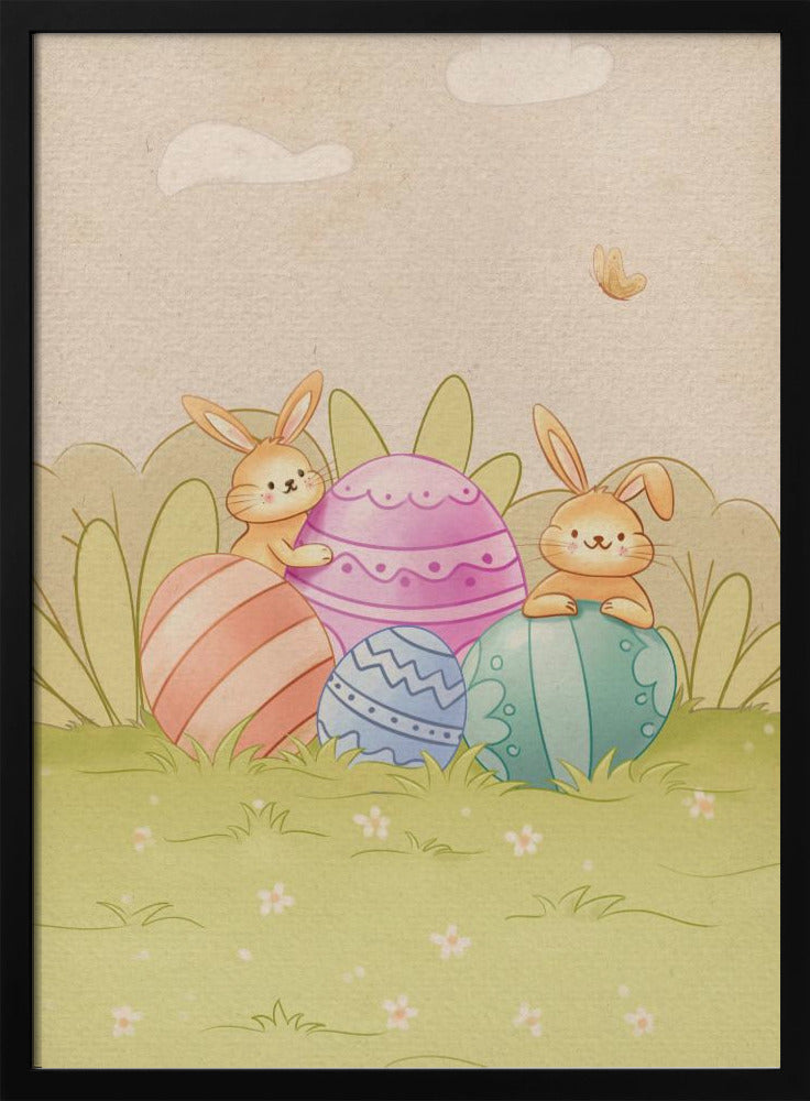 Easter - Stretched Canvas, Poster or Fine Art Print I Heart Wall Art