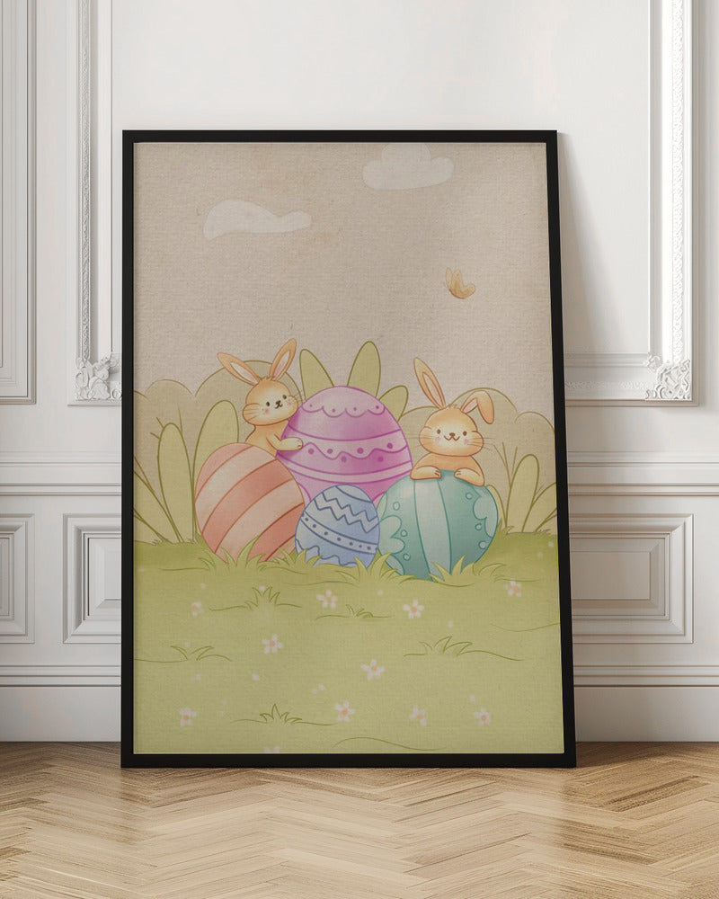 Easter - Stretched Canvas, Poster or Fine Art Print I Heart Wall Art