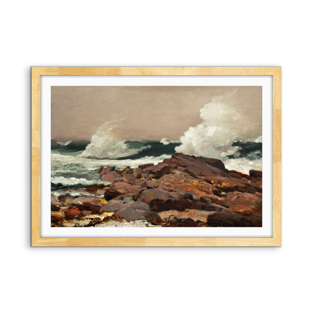 Eastern Point by Winslow Homer - Americana Coastal Hamptons Art Print