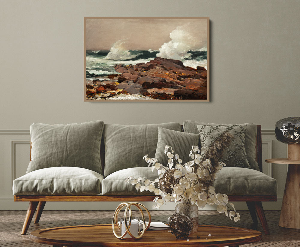 Eastern Point by Winslow Homer - Americana Coastal Hamptons Art Print