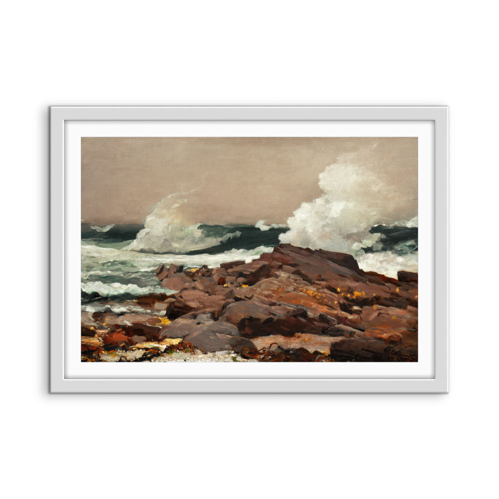 Eastern Point by Winslow Homer - Americana Coastal Hamptons Art Print