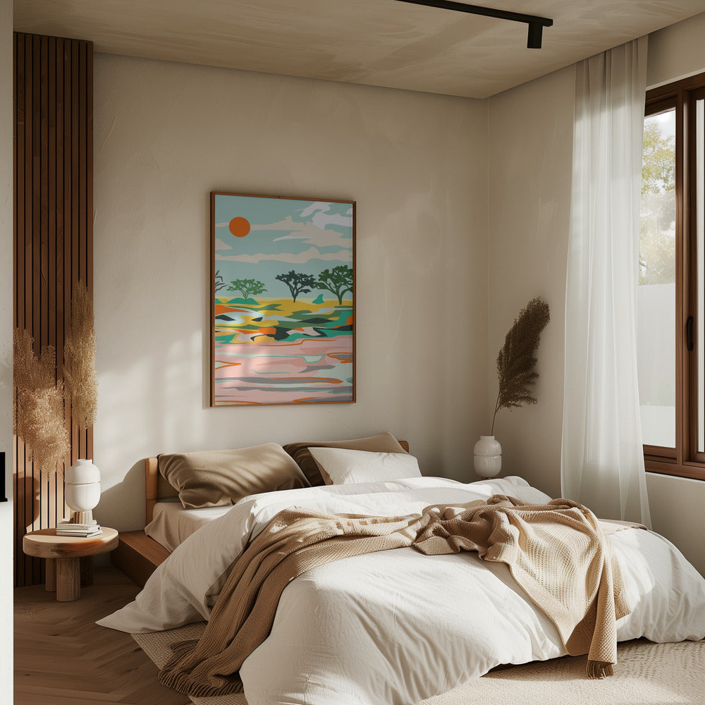 Echoes of the Sahara - Stretched Canvas, Poster or Fine Art Print I Heart Wall Art