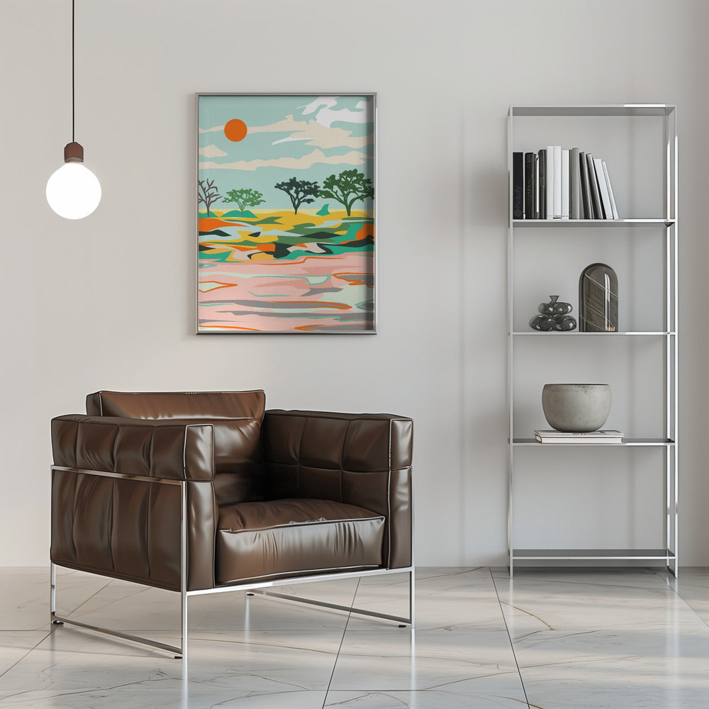 Echoes of the Sahara - Stretched Canvas, Poster or Fine Art Print I Heart Wall Art