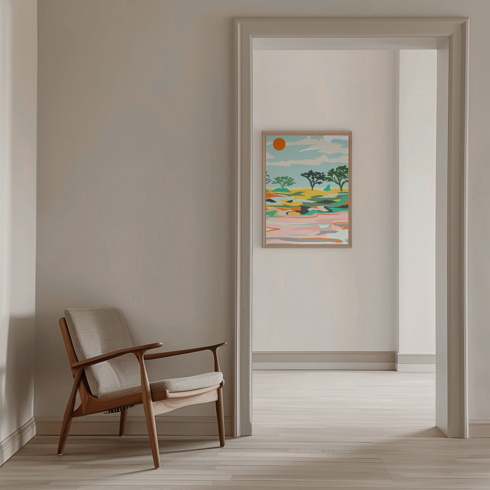 Echoes of the Sahara - Stretched Canvas, Poster or Fine Art Print I Heart Wall Art