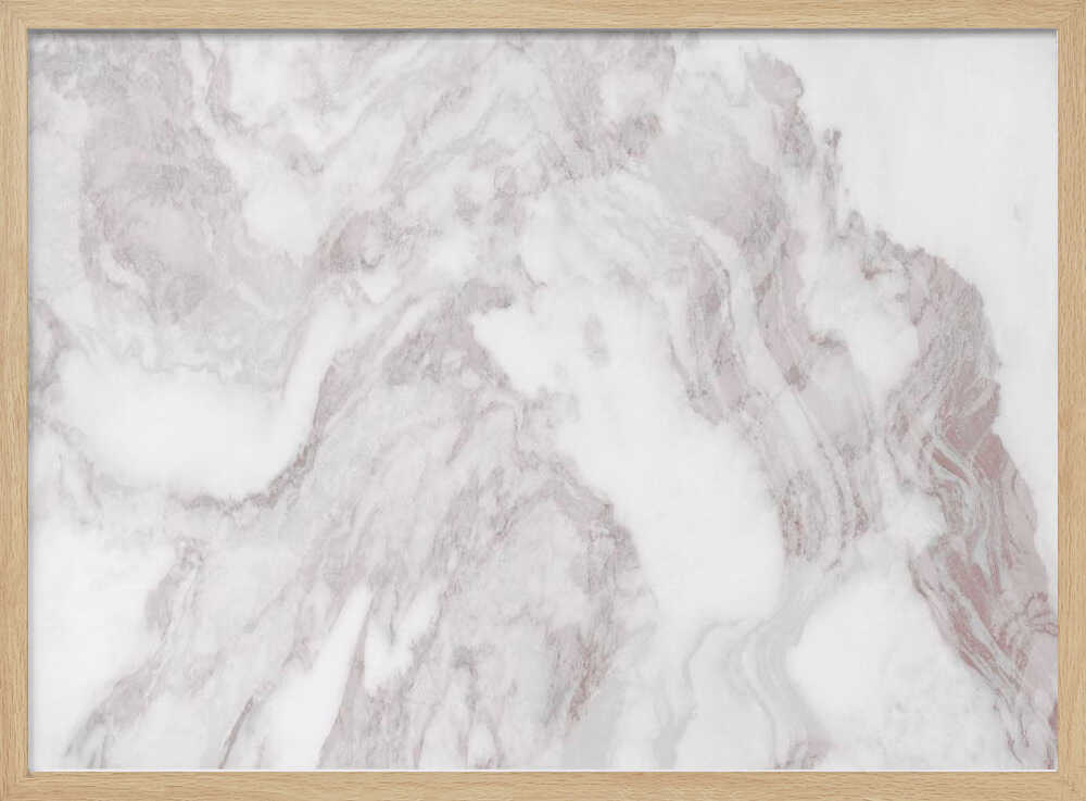 Elegant Marble Flow - Stretched Canvas, Poster or Fine Art Print - I Heart Wall Art - Poster Print, Canvas Print or Framed Art Print