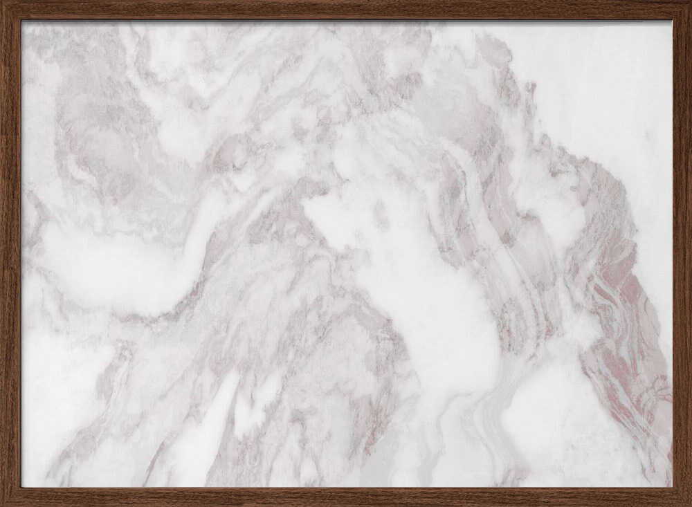 Elegant Marble Flow - Stretched Canvas, Poster or Fine Art Print - I Heart Wall Art - Poster Print, Canvas Print or Framed Art Print