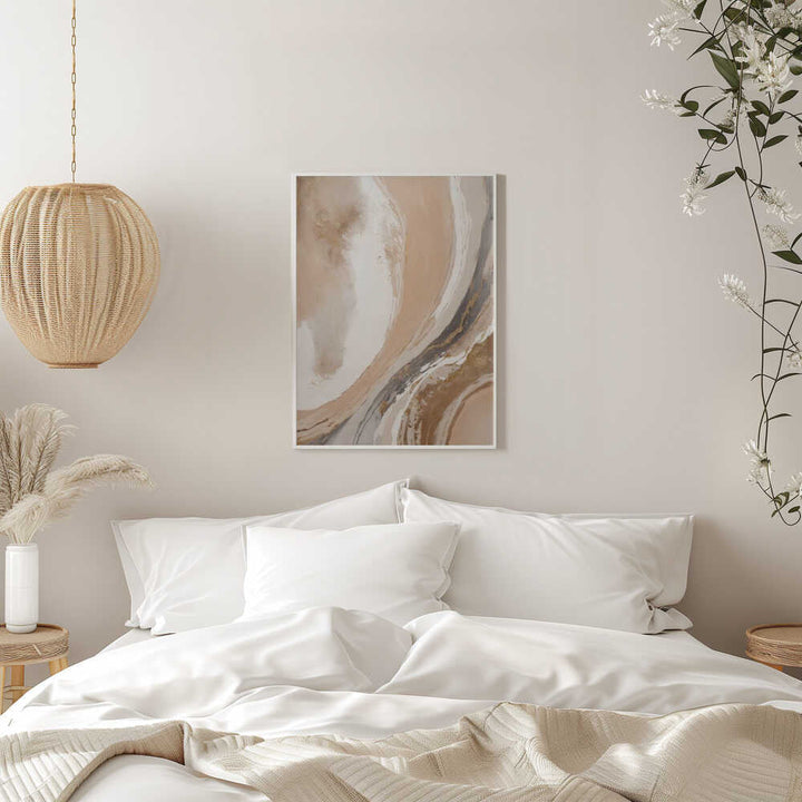 Elegant Marble Flow - Stretched Canvas, Poster or Fine Art Print - I Heart Wall Art - Poster Print, Canvas Print or Framed Art Print