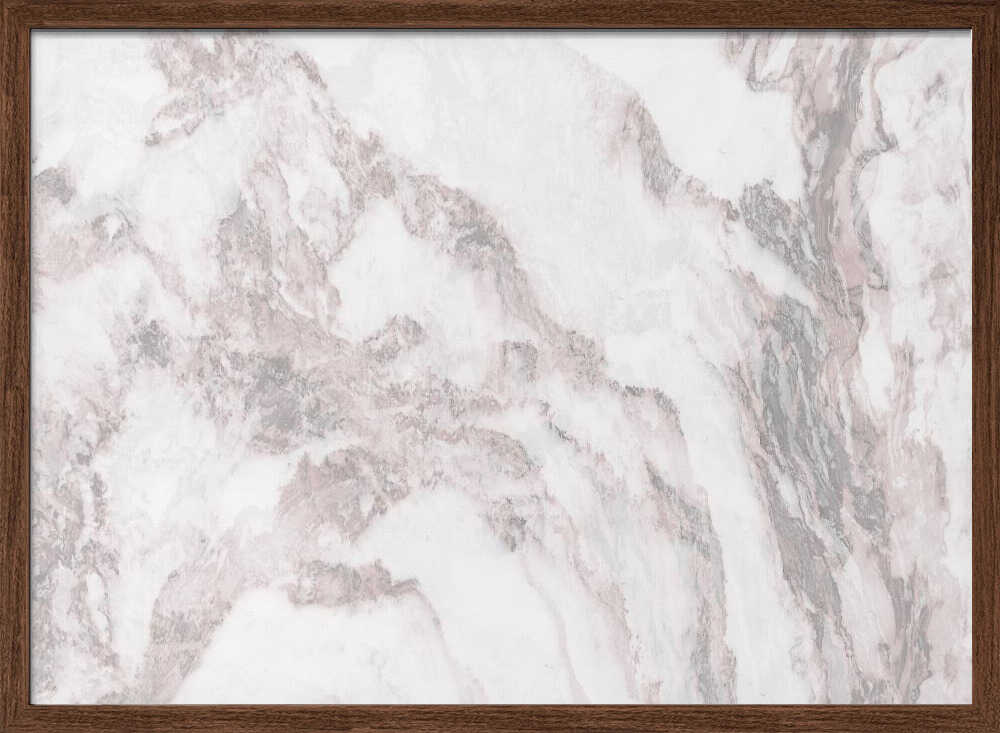 Elegant Marble Veins - Stretched Canvas, Poster or Fine Art Print - I Heart Wall Art - Poster Print, Canvas Print or Framed Art Print