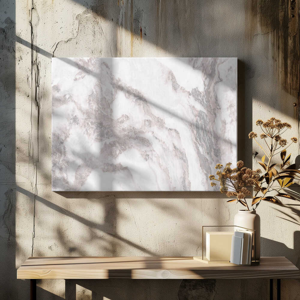 Elegant Marble Veins - Stretched Canvas, Poster or Fine Art Print - I Heart Wall Art - Poster Print, Canvas Print or Framed Art Print