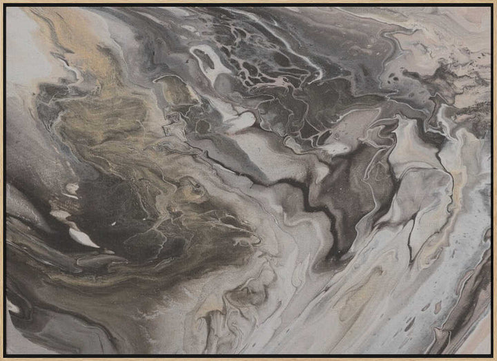 Elegant Marbled Flow - Stretched Canvas, Poster or Fine Art Print - I Heart Wall Art - Poster Print, Canvas Print or Framed Art Print