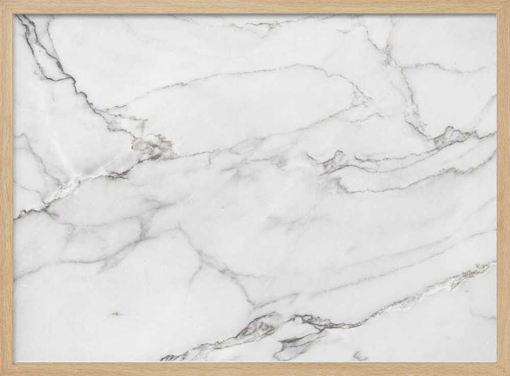 Elegant White Marble - Stretched Canvas, Poster or Fine Art Print - I Heart Wall Art - Poster Print, Canvas Print or Framed Art Print