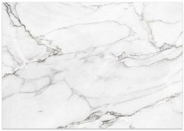 Elegant White Marble - Stretched Canvas, Poster or Fine Art Print - I Heart Wall Art - Poster Print, Canvas Print or Framed Art Print