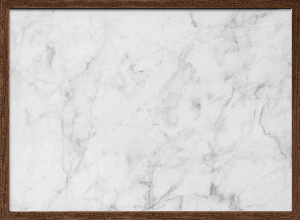 Elegant White Marble - Stretched Canvas, Poster or Fine Art Print - I Heart Wall Art - Poster Print, Canvas Print or Framed Art Print