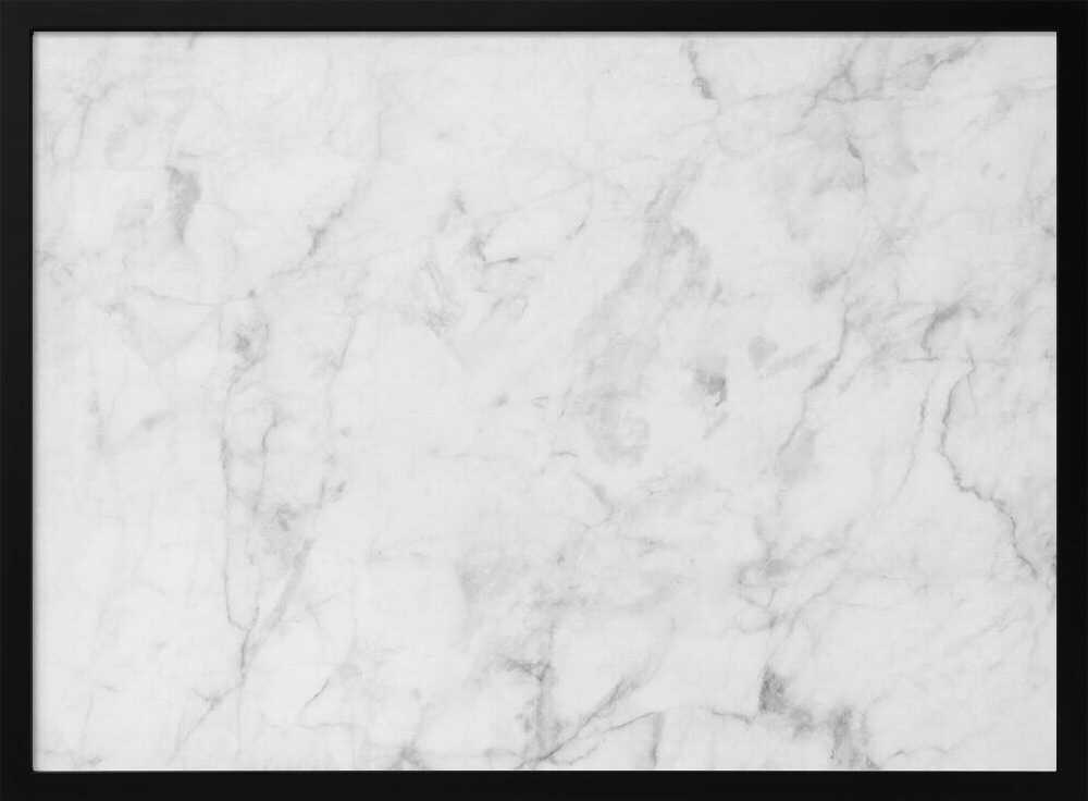 Elegant White Marble - Stretched Canvas, Poster or Fine Art Print - I Heart Wall Art - Poster Print, Canvas Print or Framed Art Print