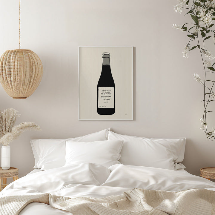 ENJOY - Stretched Canvas, Poster or Fine Art Print I Heart Wall Art