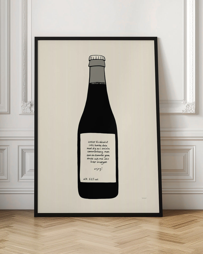 ENJOY - Stretched Canvas, Poster or Fine Art Print I Heart Wall Art