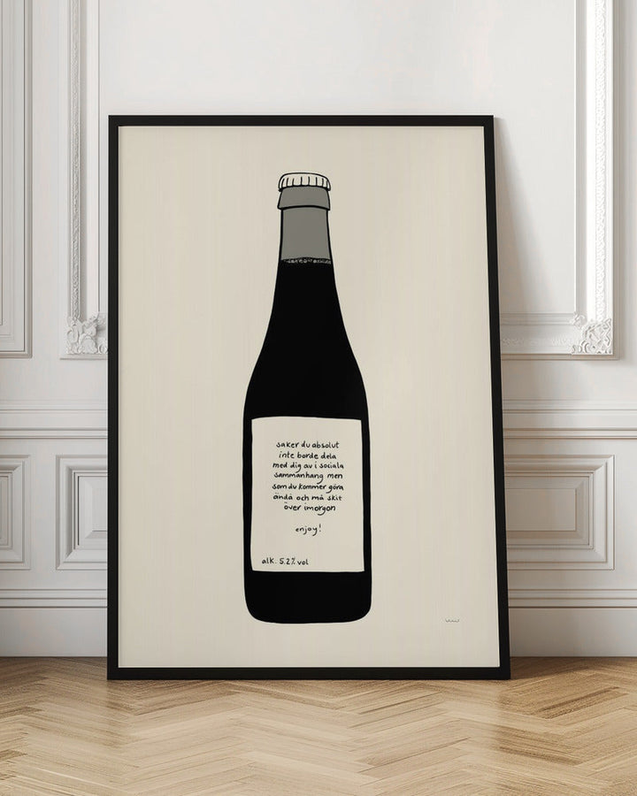 ENJOY - Stretched Canvas, Poster or Fine Art Print I Heart Wall Art
