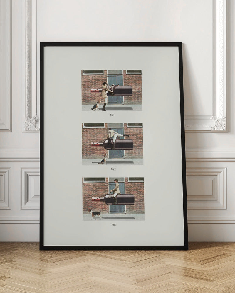 Eqwine Ride - Stretched Canvas, Poster or Fine Art Print I Heart Wall Art