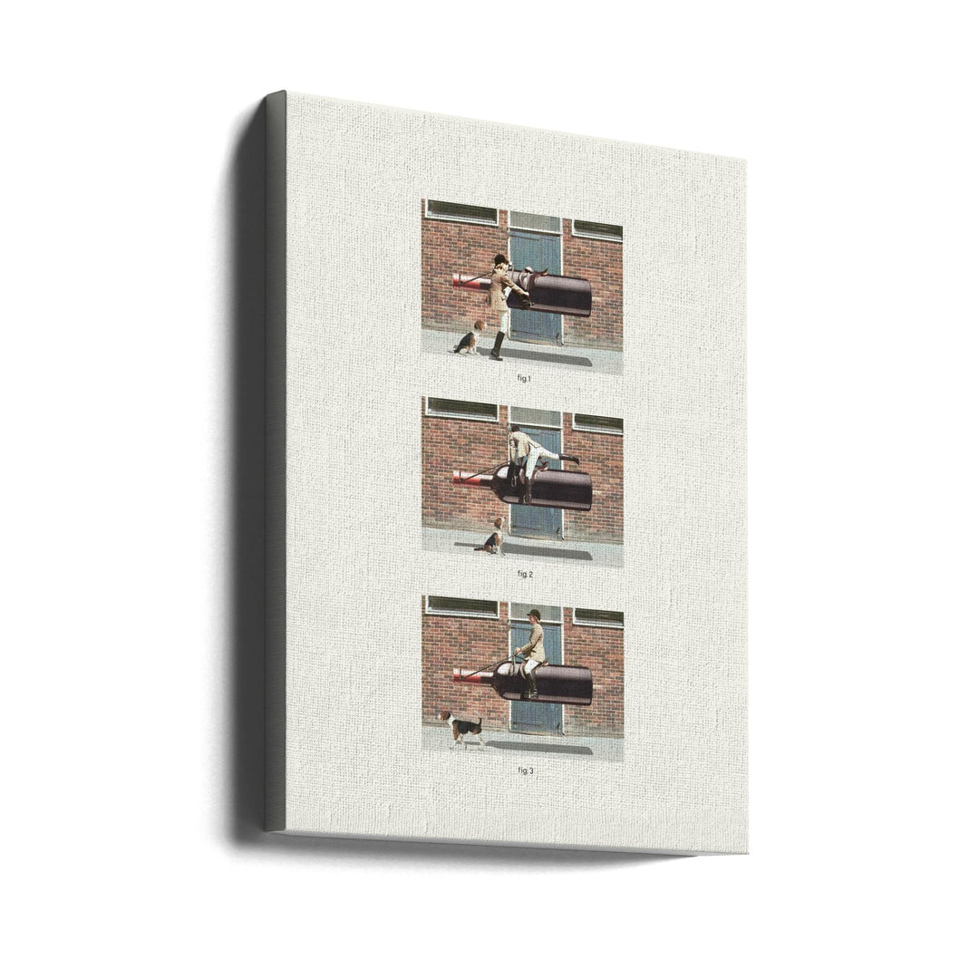 Eqwine Ride - Stretched Canvas, Poster or Fine Art Print I Heart Wall Art