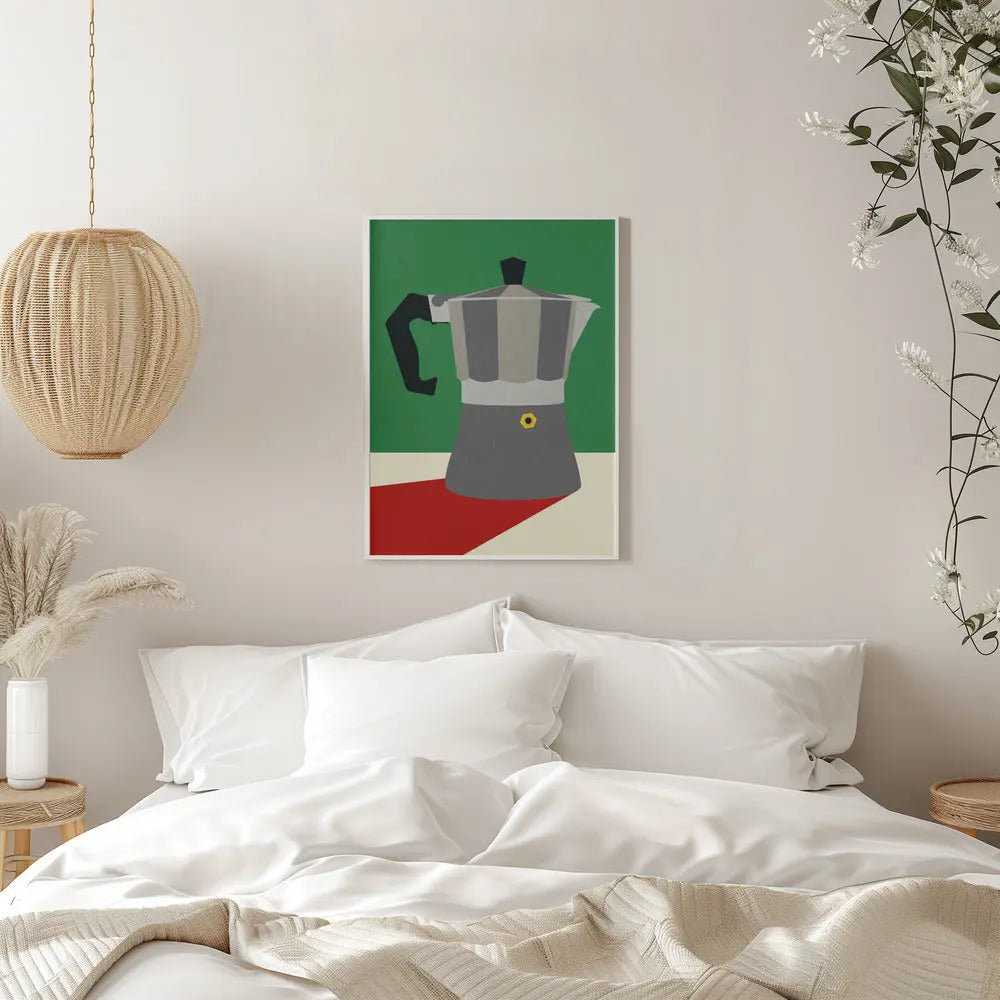 Espresso Italiano - Stretched Canvas, Poster or Fine Art Print I Heart Wall Art